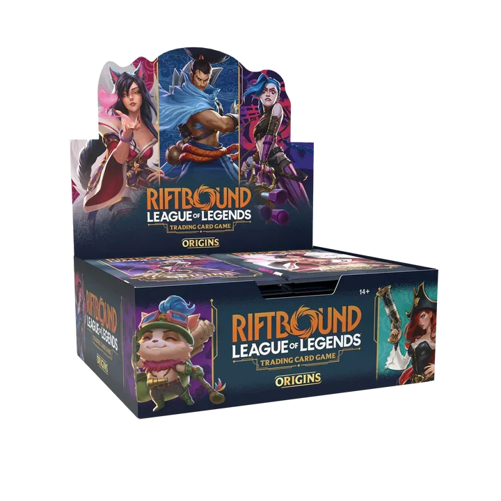 Riftbound: League of Legends TCG - Set 1 - Origins Booster Box Display (24 packs)