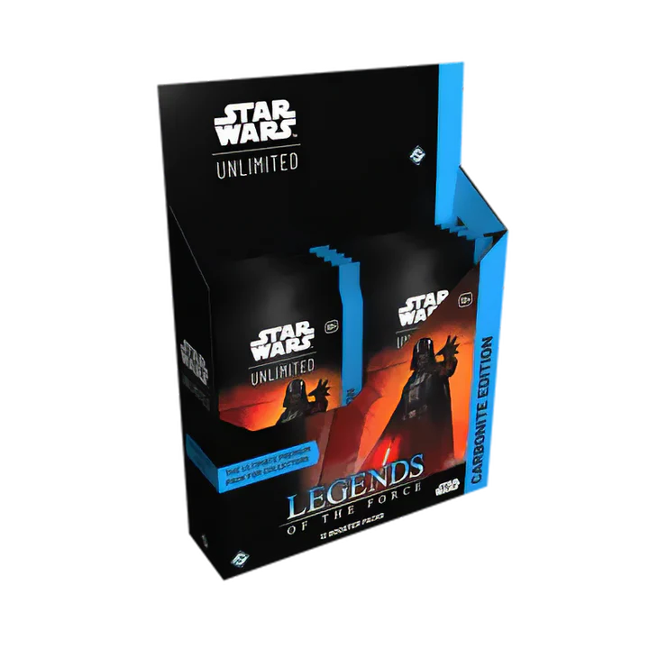 Star Wars: Unlimited - Legends of the Force - Carbonite Edition - Collector Booster Box (12 Packs)