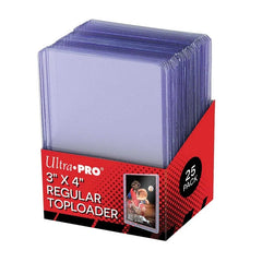 Ultra Pro: Clear Regular Toploader - 3 x 4 Inch (Pack of 25)