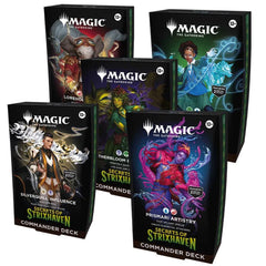 Magic: The Gathering - Secrets of Strixhaven - Commander Deck (Set of 5)