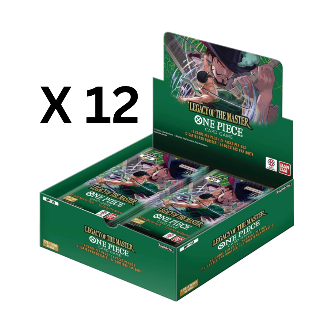 One Piece Card Game: Legacy of the Master (OP-12) CASE (12 x Booster Box)