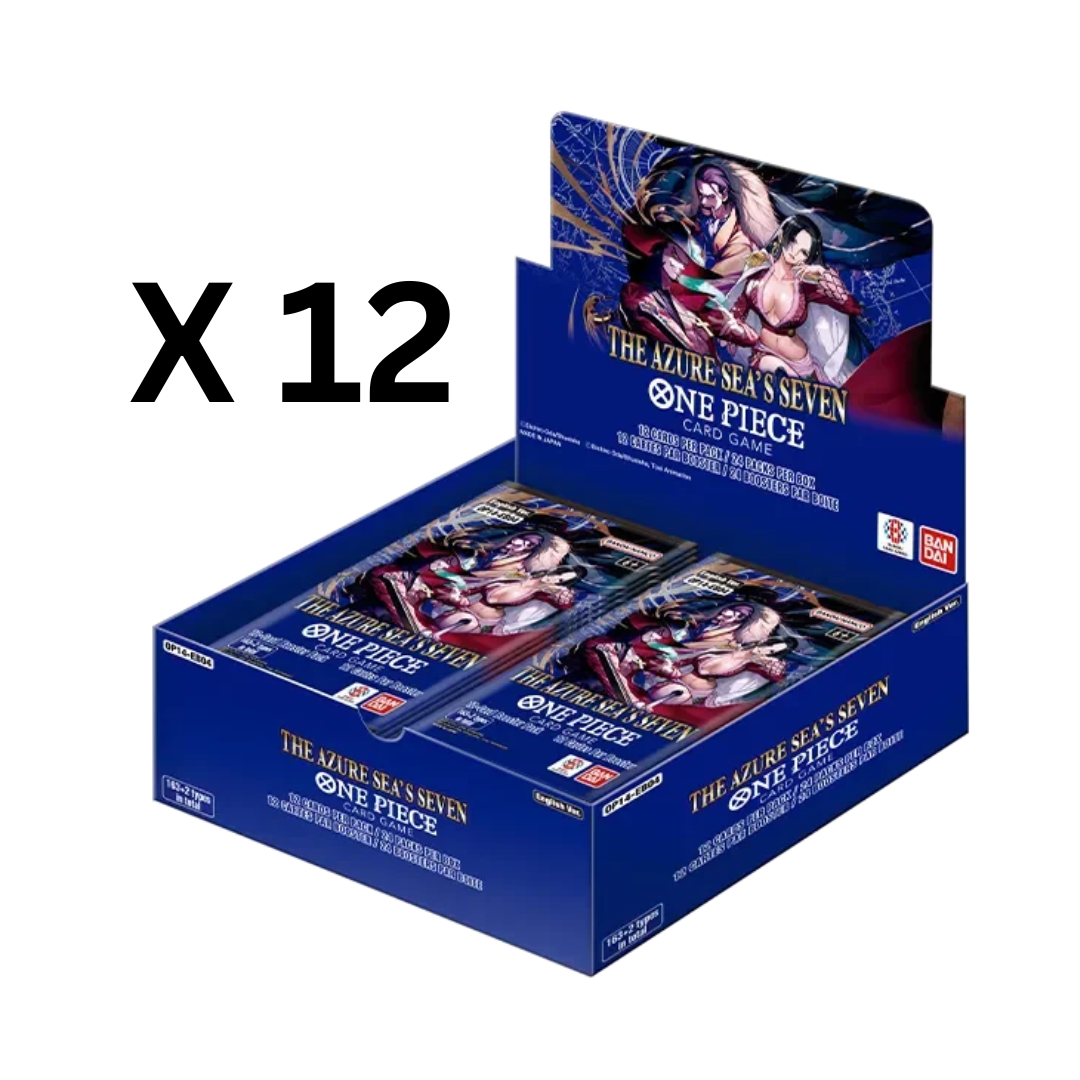 One Piece Card Game: The Azure Sea's Seven (OP-14) - CASE (12 x Booster Box)