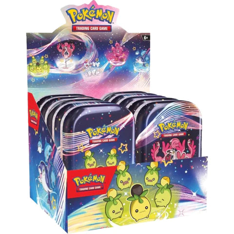 Pokemon TCG - Scarlet & Violet - Paldean Fates - Mini Tins (Display Case of 10)