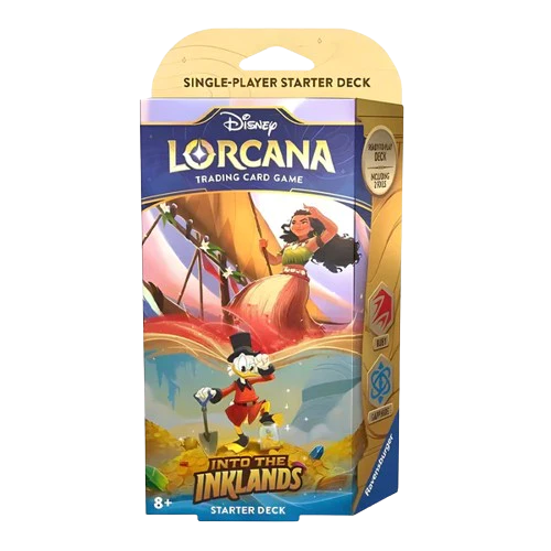 Disney Lorcana TCG: Into The Inklands - Starter Deck - Moana and Scrooge McDuck