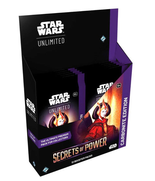 Star Wars: Unlimited Secrets of Power Carbonite Booster Box (12 Packs)