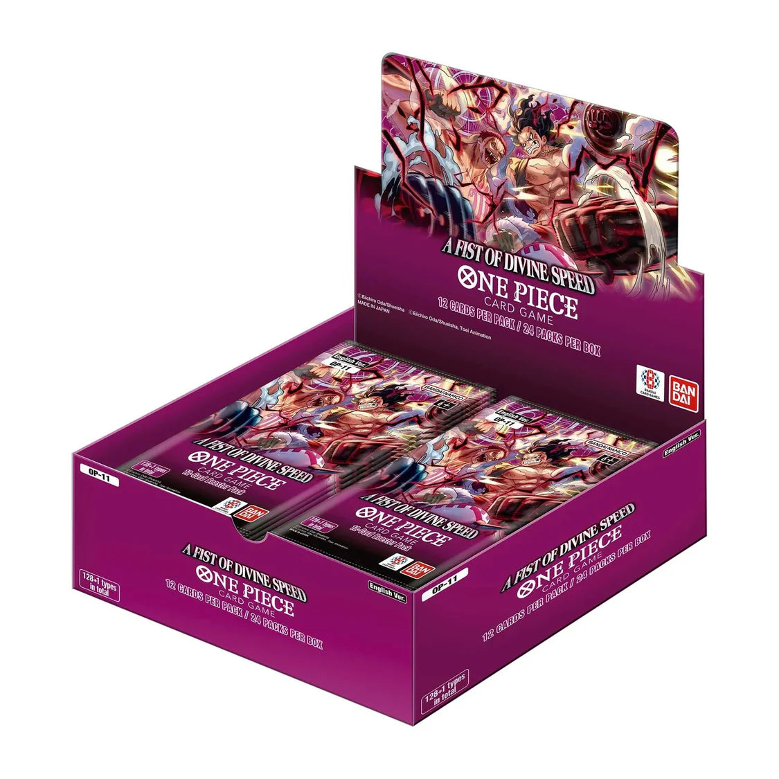One Piece TCG: (OP-11) - A Fist of Divine Speed - Booster Box (24 Packs)