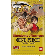 One Piece TCG: Kingdoms of Intrigue (OP-04) Booster Pack