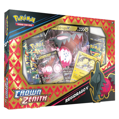 Pokemon TCG: Crown Zenith Regidrago V Collection Box