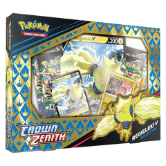 Pokemon TCG: Crown Zenith Regieleki V Collection Box