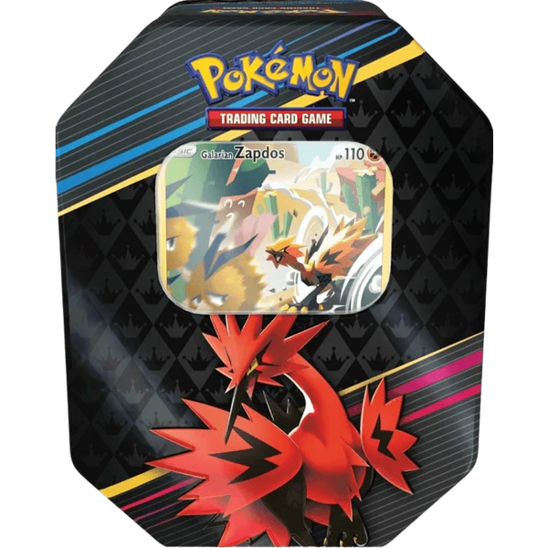 Pokemon TCG: Crown Zenith Tin - Galarian Zapdos