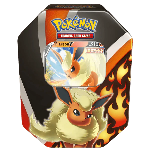 Pokémon TCG: Eevee Evolutions Tin (Flareon V)