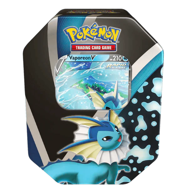 Pokémon TCG: Eevee Evolutions Tin (Vaporeon V)