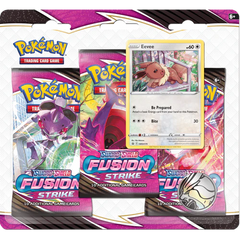 Pokemon TCG: Fusion Strike 3-Pack Blister - Eevee