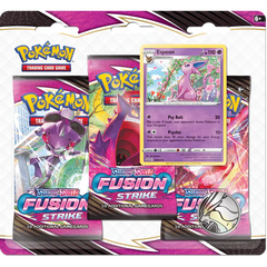 Pokemon TCG: Fusion Strike 3-Pack Blister - Espeon