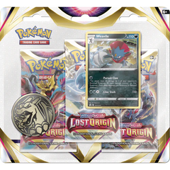 Pokemon TCG: Lost Origin 3-Pack Blister - Weavile