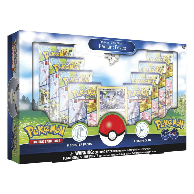 Pokemon TCG: Pokémon GO Premium Collection Box (Radiant Eevee)