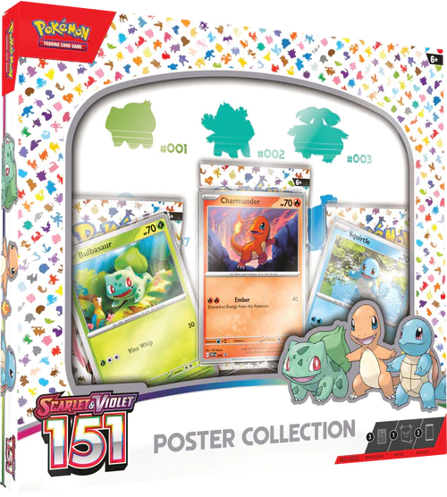 Pokemon TCG: Scarlet & Violet - 151 Poster Collection