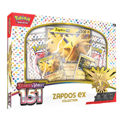 Pokemon TCG: Scarlet & Violet - 151 Zapdos ex Collection Box