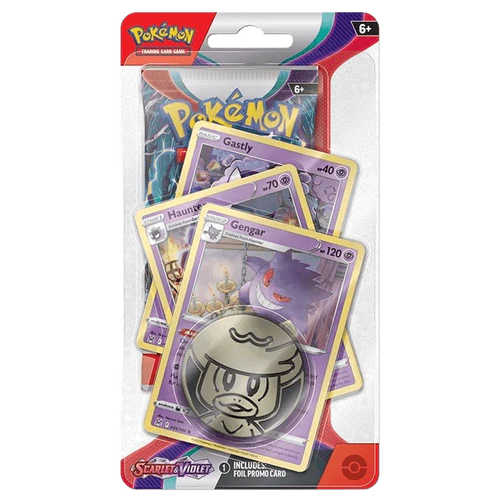 Pokemon TCG: Scarlet & Violet Base Set - Premium Checklane Blister Pack - Gengar