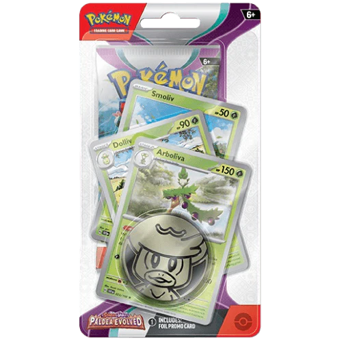 Pokemon TCG: Scarlet & Violet Paldea Evolved: Premium Checklane Blister Arboliva