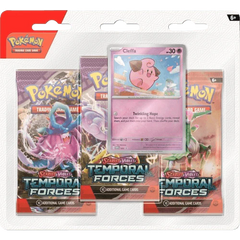 Pokemon TCG: Scarlet & Violet - Temporal Forces - 3-Pack Blister (Cleffa)