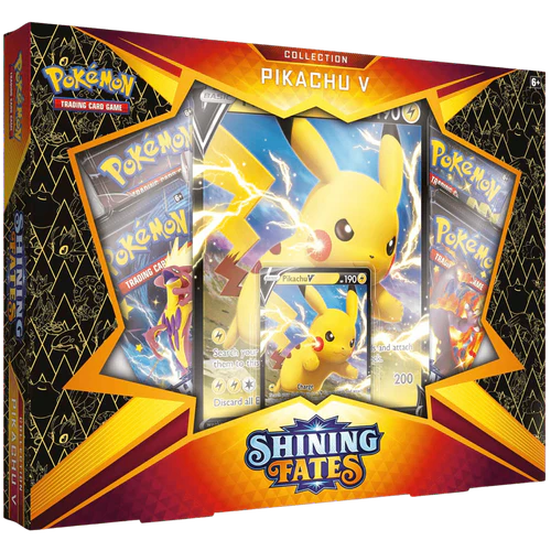 Pokemon TCG: Shining Fates Pikachu V Collection Box