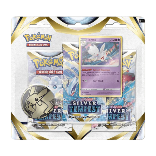 Pokemon TCG: Silver Tempest 3-Pack Blister - Togetic