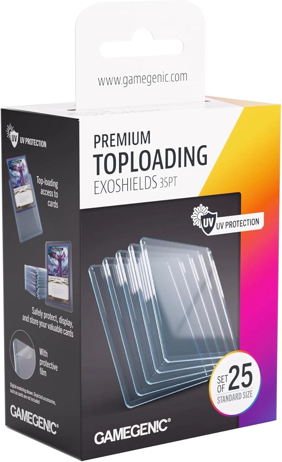Gamegenic Premium Toploading Exoshields 35pt (25ct)
