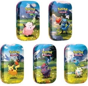 Pokémon TCG: Mega Evolution Ascended Heroes - Mini Tins (Set of 5)