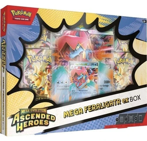 Pokémon TCG: Mega Evolution Ascended Heroes - Mega Feraligatr ex Box