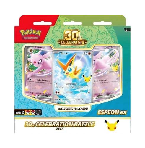 Pokémon TCG: 30th Celebration EX Battle Deck - Espeon & Umbreon (Set of 2)