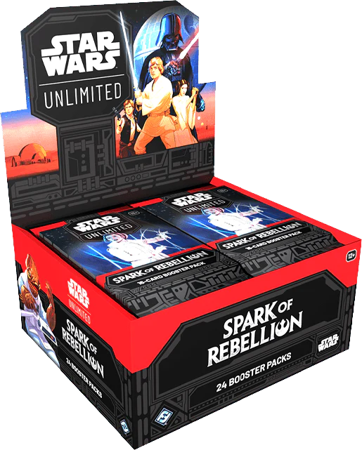 Star Wars: Unlimited - Spark of Rebellion - Booster Box (24 Packs)